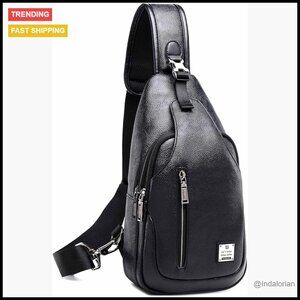 Lightweight Sling Backpack Crossbody Chest Pack Travel Outdoor Adjustable Strap
